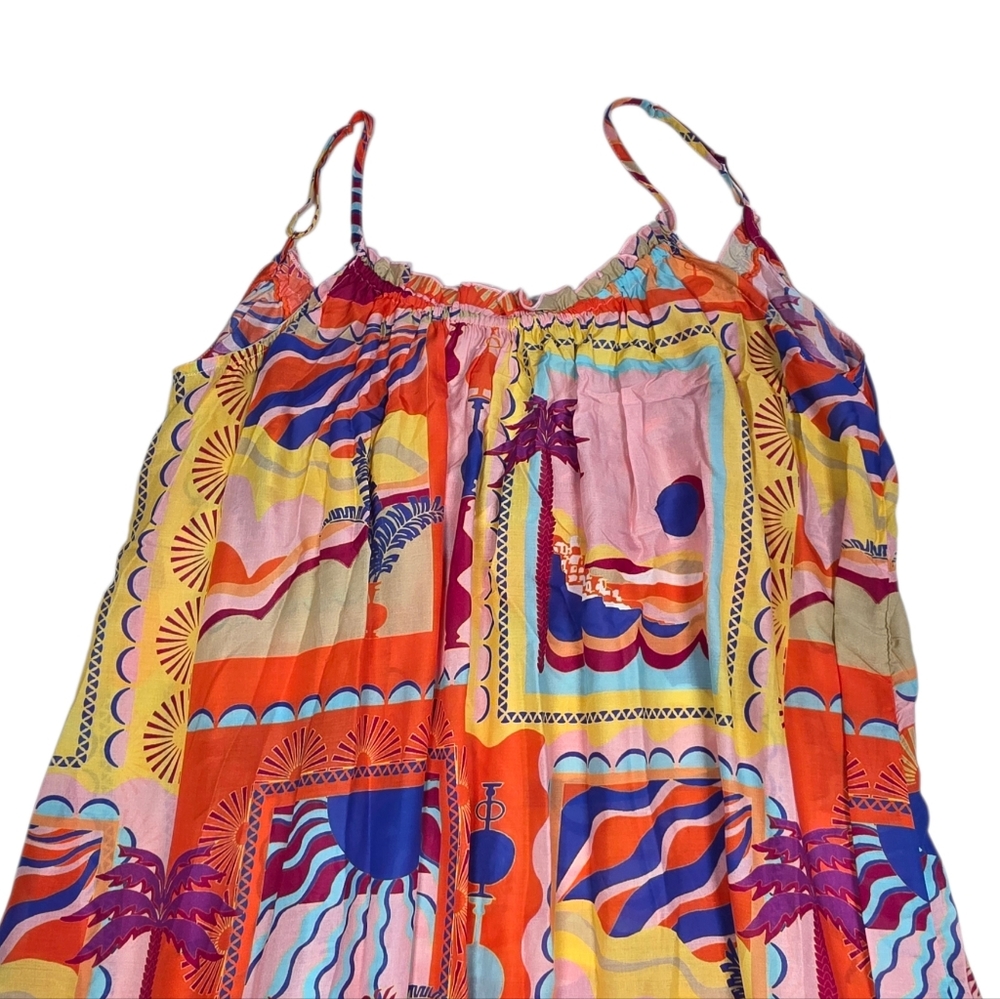 CELANDINE By Anthropologie The Malika Gauze Maxi Dress - Picture 6 of 15
